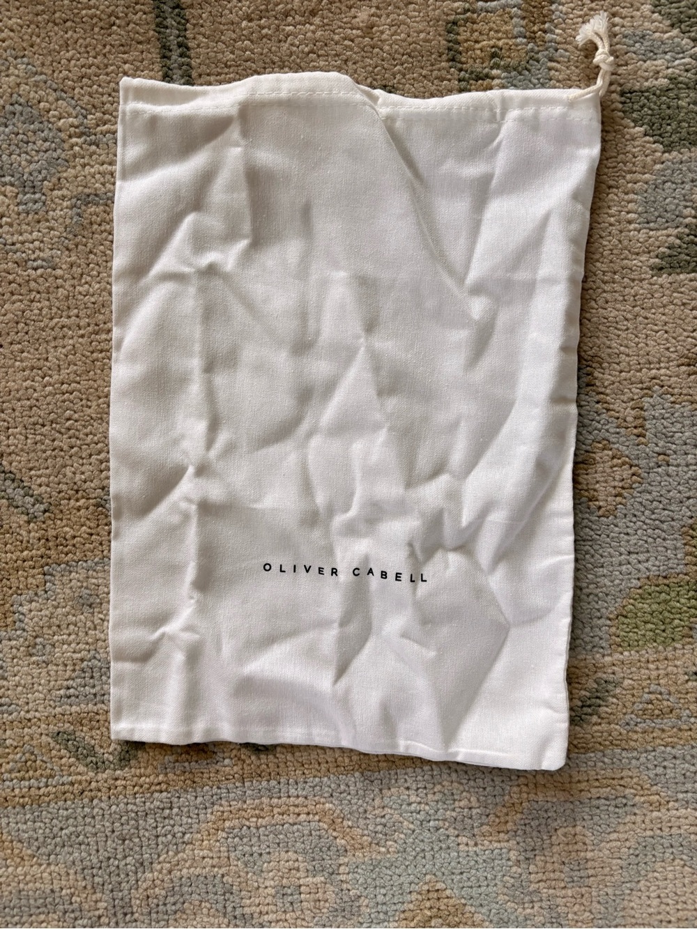 Oliver Cabell White Dust Bag
